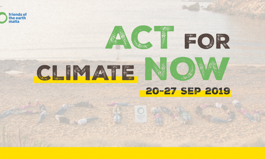 FoE Malta urges public to join Global Climate Actions FoE Malta urges public to join Global Climate Actions