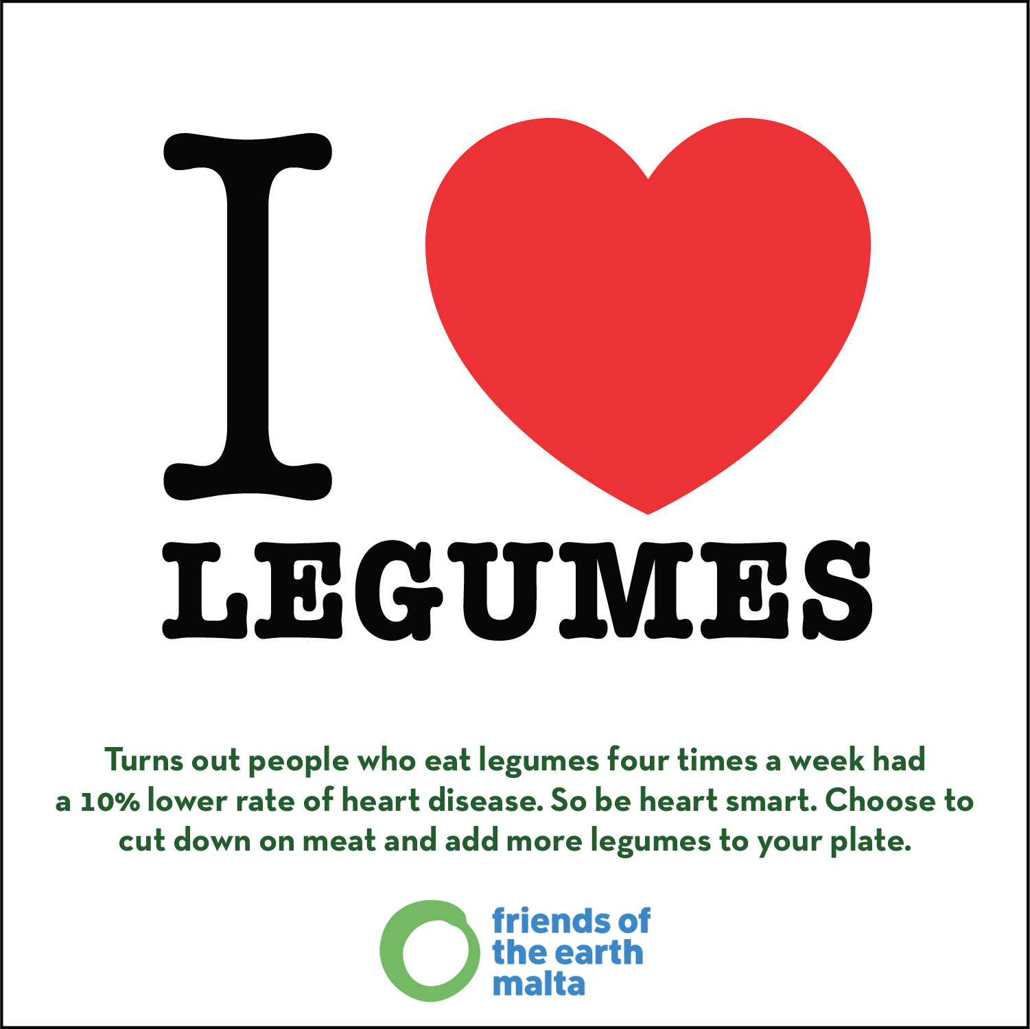 I love legumes