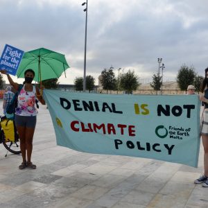 The climate crisis is here: time for a fossil free future for Malta!